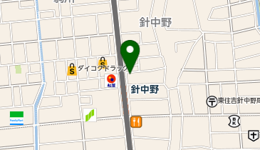 ヘアーアートジュース キャトの地図画像