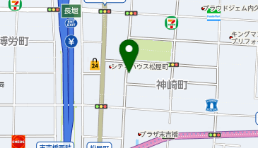 ヘアーサロン BiBi クローバーの地図画像