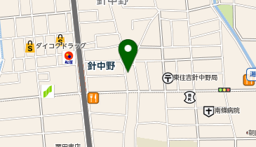 ヘアーズ ヒストリー ラークの地図画像