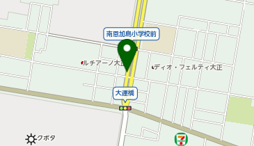 リコ美容室の地図画像