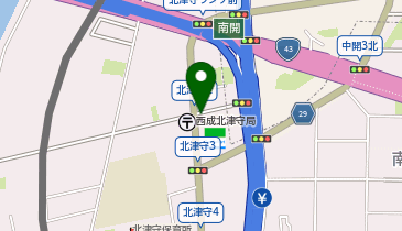 朝日 美容室の地図画像