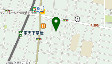 美容室 エル・ファンの地図画像