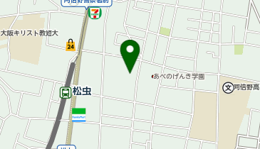 美容室 KYRの地図画像