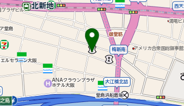 BELLEGROW北新地上通り店の地図画像