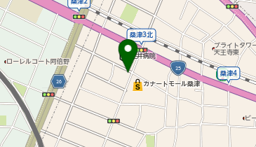 CUT STUDIO IKKIの地図画像