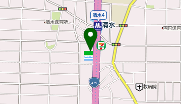 HAIR RESORT Charieの地図画像