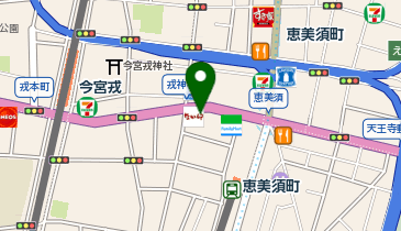 HAIR SALON NHAT TOC OSAKAの地図画像