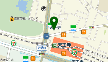 LEMY BYB 天王寺の地図画像