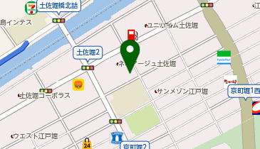 POOL EDOBORIの地図画像
