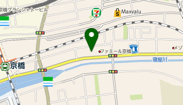 SENSE by plushair 京橋店の地図画像