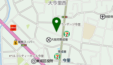 biotope hairの地図画像