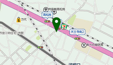 repos hairの地図画像