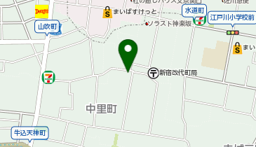 はーと美容室の地図画像