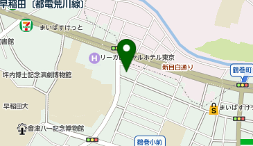 カール美容室の地図画像