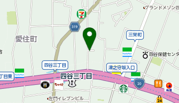 sara&co.株式会社junon四ツ谷三丁目店の地図画像