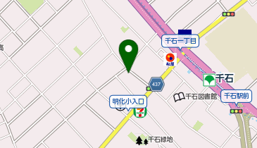 フジ美容室の地図画像