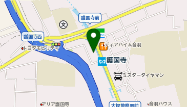 ヘアサロン Pumilaの地図画像
