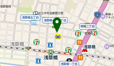 サーラ美容室の地図画像
