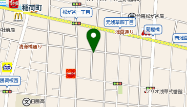 ヒサ美容室の地図画像