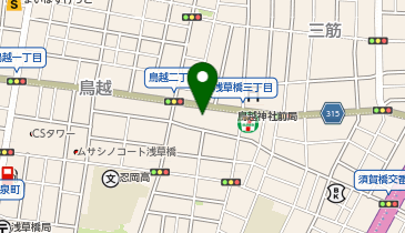 美容室 葡萄の地図画像