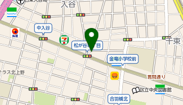美容室 marnaの地図画像
