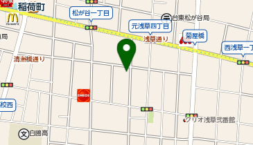 美容室ナカムラの地図画像