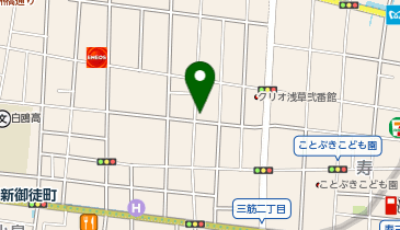 長尾美容室の地図画像