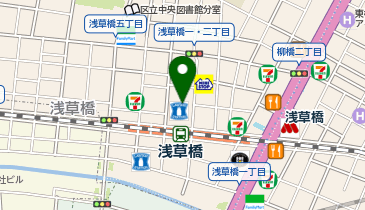 FirstCut 浅草橋店の地図画像