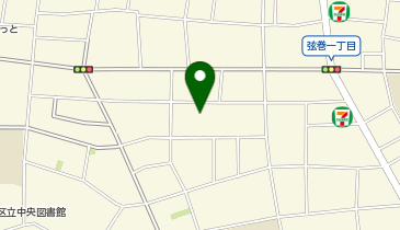 あき美容室の地図画像