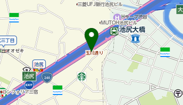 カルフールノア池尻大橋の地図画像