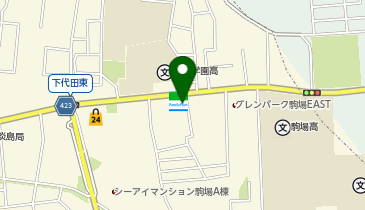 パルブルーの地図画像