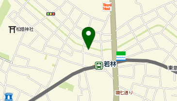 ビューティサロン 宮崎の地図画像