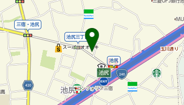 ヘアーメイク フリンジの地図画像