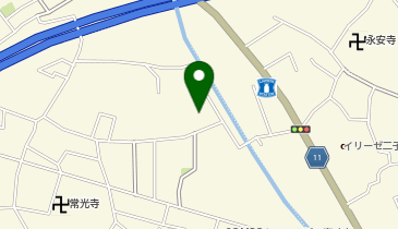 az hair&spaの地図画像