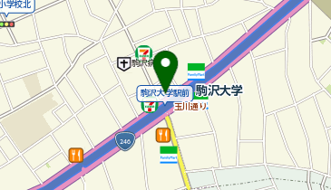 f,lineの地図画像