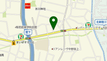 コロナ美容室の地図画像