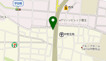 ビューテーサロンアベの地図画像