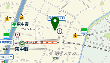 美容室C.H.Aireadの地図画像