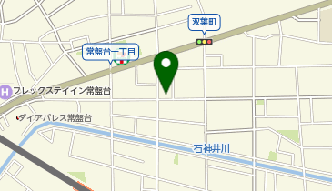 美容室 hanaの地図画像