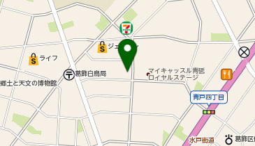 めるく美容室の地図画像