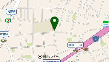 コティ美容室金町支店の地図画像