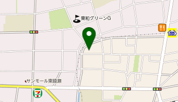 富士美容室の地図画像