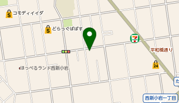 美容室シュトラウスの地図画像