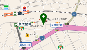 美容室シオンの地図画像