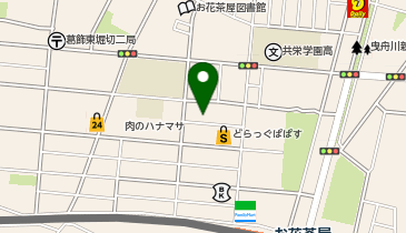 美容室リップスの地図画像