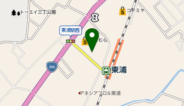 Agu hair zele東浦店の地図画像