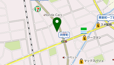 Lana hair salon OBUの地図画像