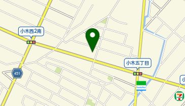 Naty Hair Worksの地図画像
