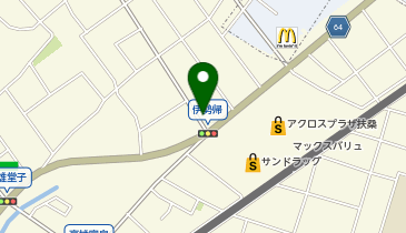 RAY Field 扶桑店の地図画像