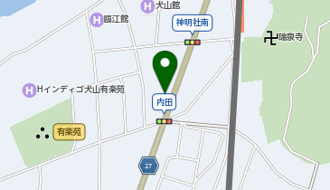 Rish hairの地図画像